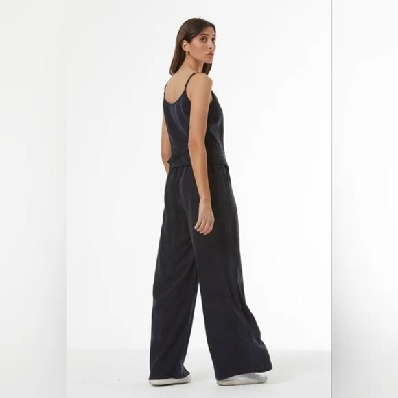 Young Fabulous & Broke Navy Wide-Leg Pants - Picture 3 of 15